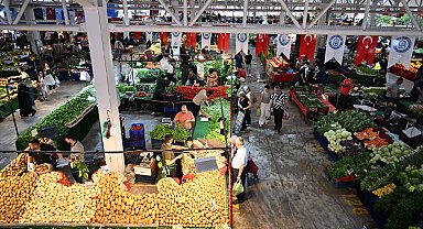 Bursa Yıldırım Bağlaraltı'na modern pazar alanı