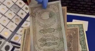 Bursa'da yüzlerce sikke ele geçirildi!