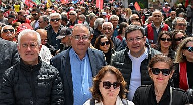 Çanakkale'de 1 Mayıs coşkuyla kutlandı