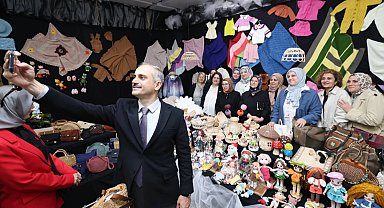 Çayırova'da el emeği, göz nuru eserler görücüye çıktı