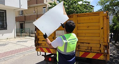 Çayırova'da kaba atıklar geri dönüşüme kazandırılıyor