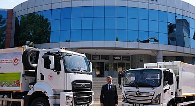 Çevre Bakanlığı'ndan Gürsu'ya hibe araç desteği