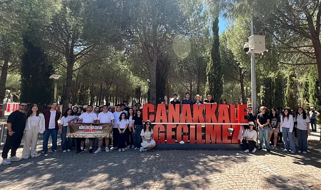 Denizlili gençler "Köklere yolculuk" ile Çanakkale ruhunu yerinde yaşadı