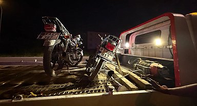 Düzce'de akrobasi yapan motosiklet sürücülerine ceza yağdı!