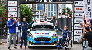 Engelli ralli pilotu Kübra başarıdan başarıya koşuyor