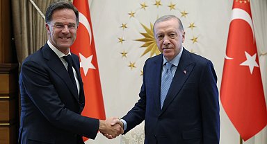Erdoğan, NATO Genel Sekreteri Rutte'yi kabul etti