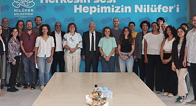 Fransa'dan gelip Nilüfer'in sağlıklı gıda politikalarını incelediler