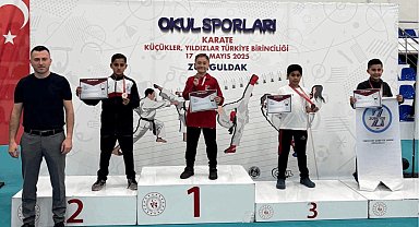 Genç karateci Türkiye'nin gururu oldu