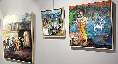 'Hüzün' sergisi ile insan ruhunun derinliklerine inildi