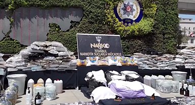 İstanbul'da zehir tacirlerine büyük darbe!