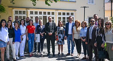 İzmir Bornova'da Goethe Enstitüsü ile iş birliği buluşması