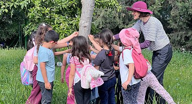 İzmirli çocuklar ormanı keşfetti