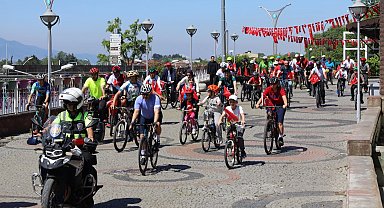 İzmit'te pedallar 19 Mayıs için çevrildi