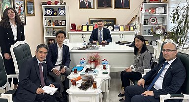 Japon heyetten Kocaeli'ye ziyaret