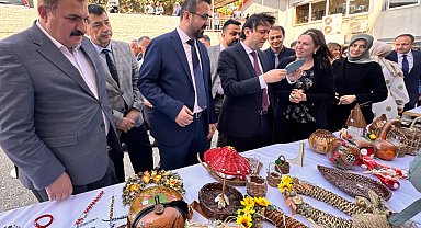 Kahramanmaraş'ta danışanların emekleri sergilendi