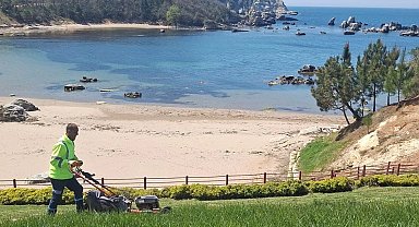 Kandıra plajları yeni sezona hazırlanıyor