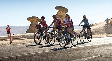 Kapadokya'da Bisiklet Festivali heyecanı