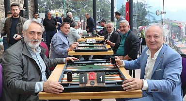 Kapanca Sokak Festivali'nde Tavla Turnuvası heyecanı