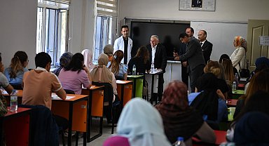 KAYMEK AGS öğrencilerine Büyükkılıç'tan başarı dileği