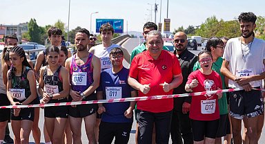 Keçiören 1919 metre koştu