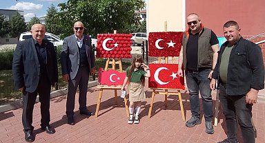 Keşan Raşit Efendi İlkokulu'nda kermes ve resim sergisi coşkusu