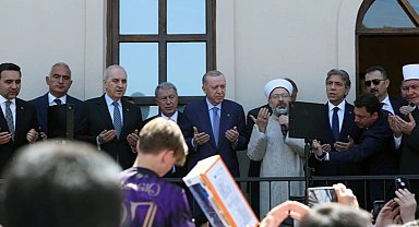 Kireçburnu Gümrükçü İshak Ağa Camii açıldı