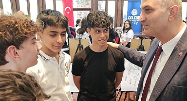 Kocaeli Gölcükteki tarihi yapılar öğrencilere ilham oldu
