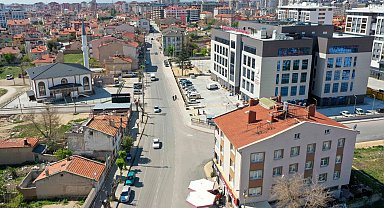 Konya Meram'da yol genişletme çalışmalarına devam