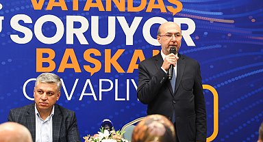 Konya Selçuklu'da vatandaş soruyor, başkan cevaplıyor