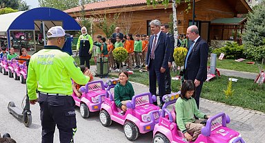 Konya Selçuklu'daTrafik Eğitim Parkı'na ziyaret