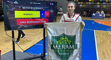 Konyalı Azra, Dünya Şampiyonası'nda milli formayı taşıyacak