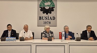 Küresel ısınma ve organik tarım BUSİAD Evi'nde konuşuldu