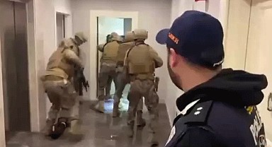 Lüks rezidansa suçüstü baskın!