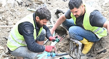 Manisa Demirci'de altyapı seferberliği sürüyor