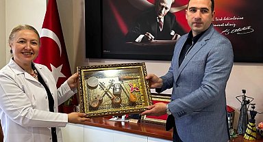 Manisa'da Azerbaycan heyetinden ziyaret