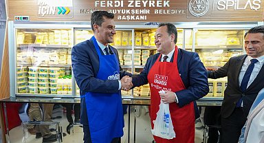 Manisa'da Kent Lokantası ve Halk Mandıra Akhisar'da hizmete açıldı