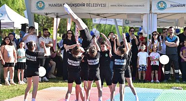 Manisa'da Kent Park'ta engelsiz coşku