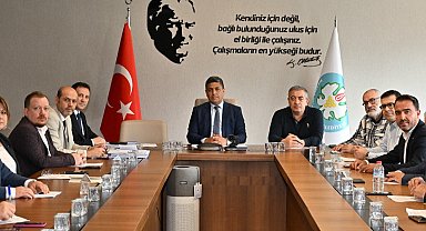 Manisa'da yeni encümen üyeleriyle ilk toplantı yapıldı