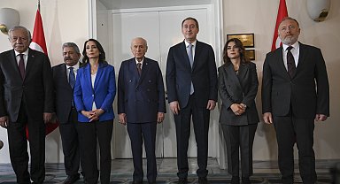 MHP lideri Bahçeli, DEM heyetini kabul etti