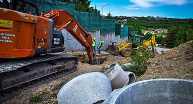 Mudanya Bademli'nin altyapısına Büyükşehir takviyesi