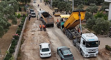 Muğla Büyükşehir Milas Menteş yolunu yeniliyor