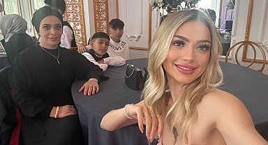 Nevide Çiçek'ten aile saadetli mezuniyet çıkarması