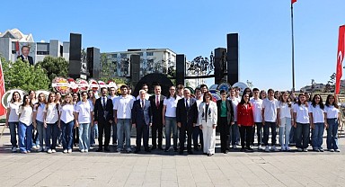 Nilüfer’de 19 Mayıs kutlamaları çelenk sunma töreni ile başladı
