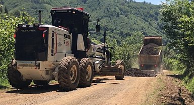Ordu Büyükşehir'den 19 ilçede yoğun mesai