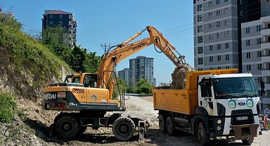 Ordu Fatsa'da yollar genişletiliyor