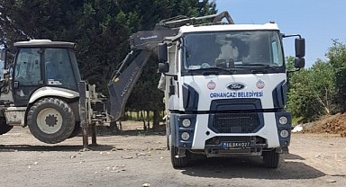 Orhangazi Belediyesi, Kaçak Moloz ve Atık Dökümlerine 7/24 Drone ile Anında Müdahale!