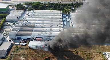 Orhangazi’deki Yat Fabrikasında Kimyasal Depo Yangını