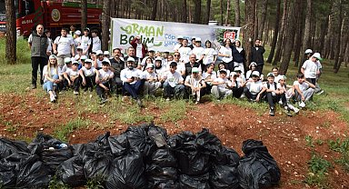 "Orman Benim"de 360 ton atık toplandı