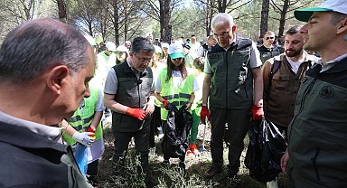 Orman yangınlarına karşı eş zamanlı temizlik