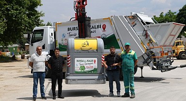 Osmangazi Belediyesi yerüstü çöp konteyner sistemine geçiyor